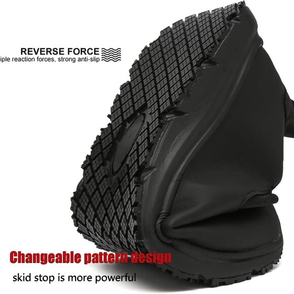 Non Slip Waterproof Shoes for Men Women丨Oil Resistant Slip On Work Loafers - Picture 5 of 6